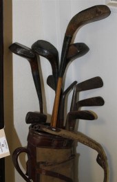 A collection of golf clubs c.1