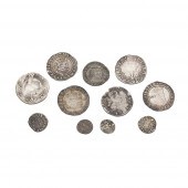 A COLLECTION OF HAMMERED SILVE