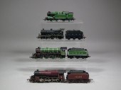 A collection of Hornby locomot