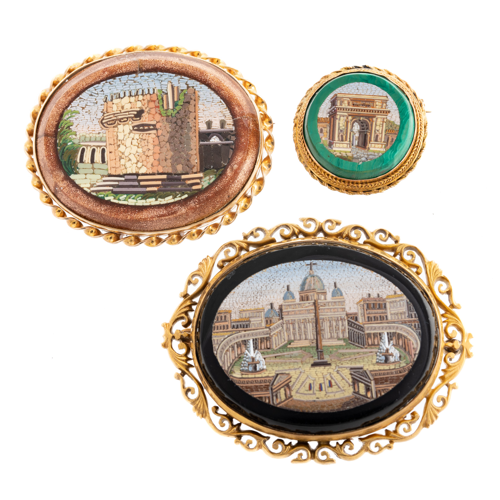 A COLLECTION OF ITALIAN MICROMOSAIC