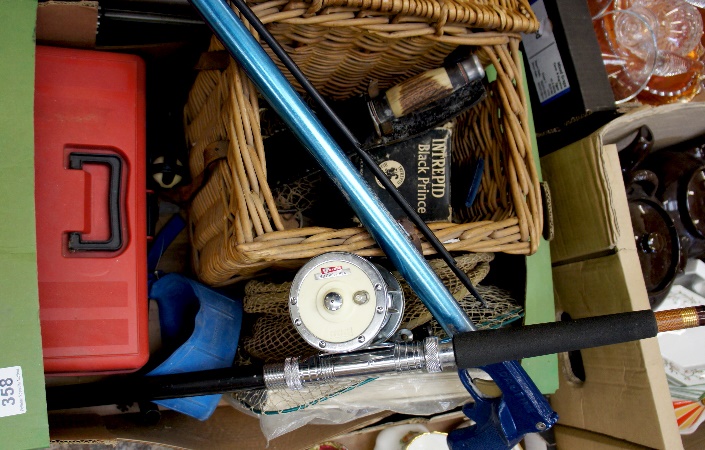 A collection of items including