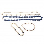 A COLLECTION OF LAPIS LAZULI &