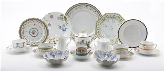 A Collection of Limoges Porcelain