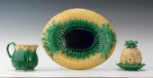 A Collection of Majolica Ware