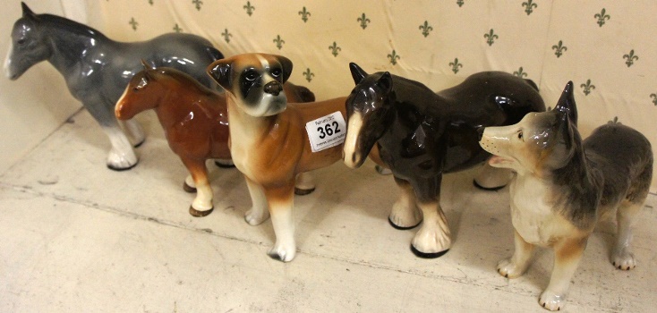 A collection of Melba Ware pieces