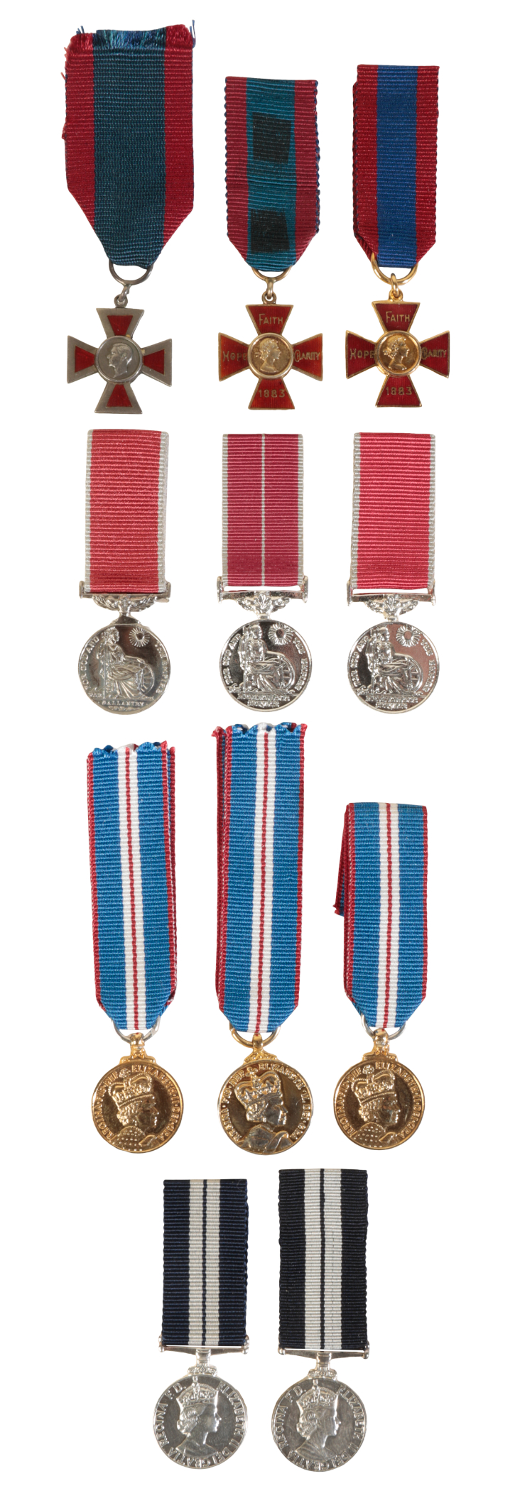 A COLLECTION OF MINIATURE ORDERS