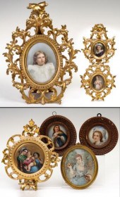 A COLLECTION OF MINIATURE PAIN