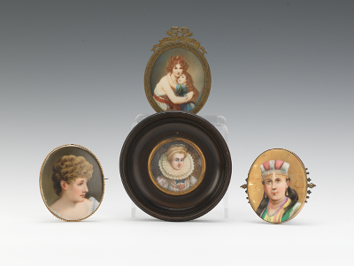 A Collection of Miniature Portraits