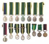 A COLLECTION OF MINIATURE TERR