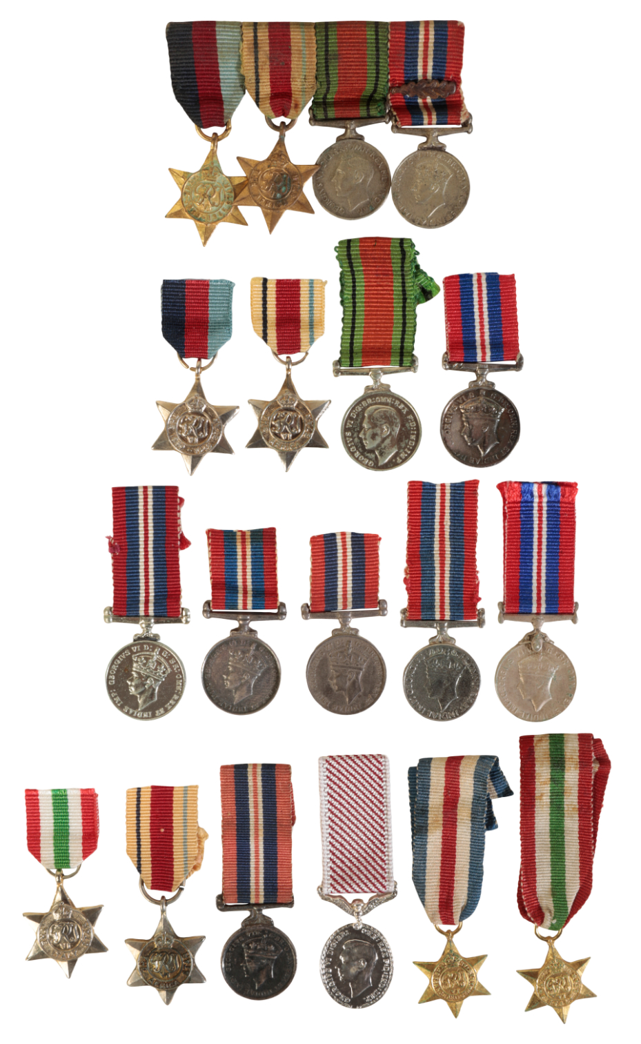 A COLLECTION OF MINIATURE WORLD WAR
