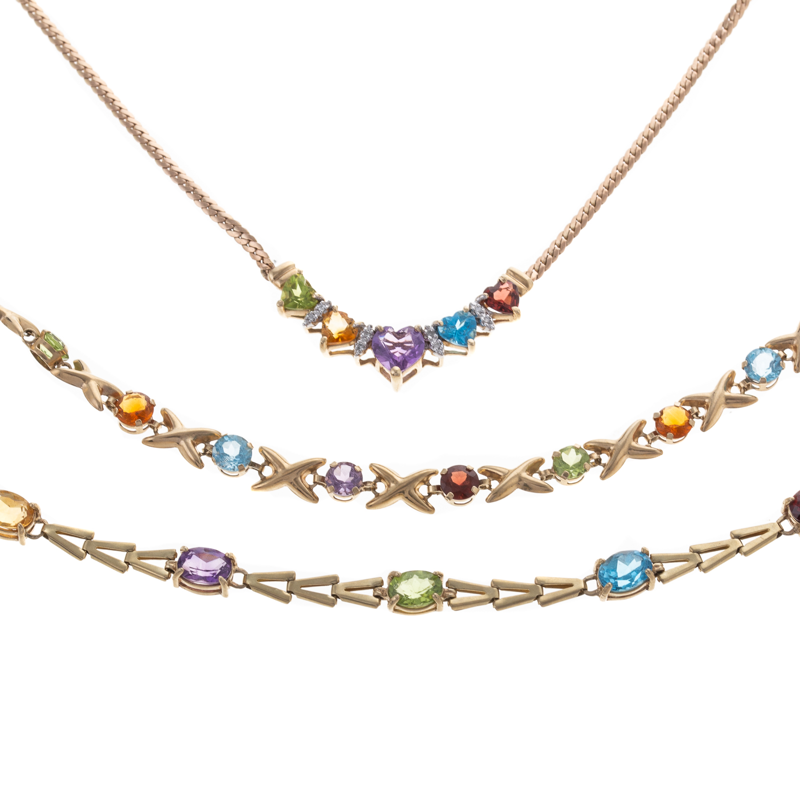 A COLLECTION OF MULTI-GEMSTONE