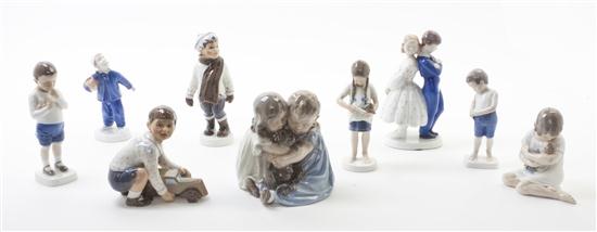 A Collection of Nine Danish