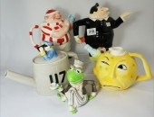 A Collection of Novelty Teapot