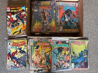 A collection of over 200 comic