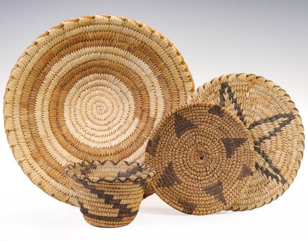 A COLLECTION OF PAPAGO BASKETRY
