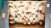 A collection of Pendelfin figu