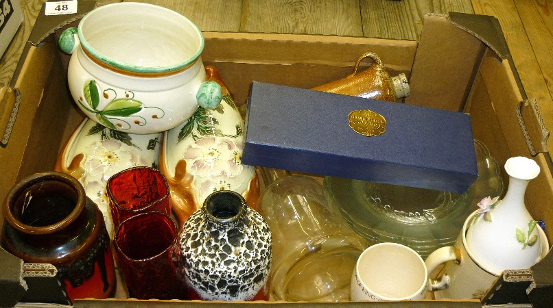 A collection of Pottery to