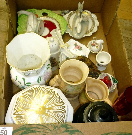 A collection of Pottery to