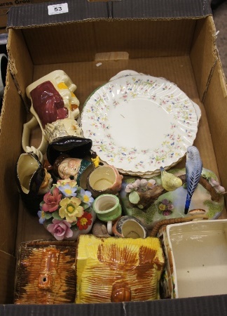 A collection of pottery to