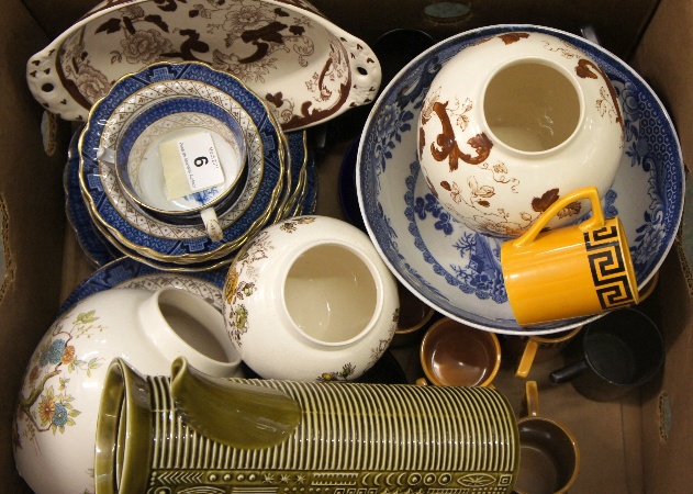 A collection of Pottery to