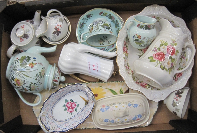 A collection of Pottery to