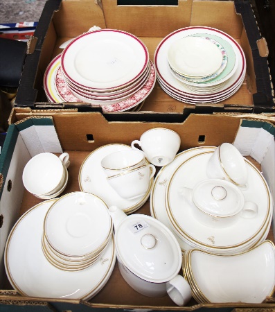 A collection of Pottery to