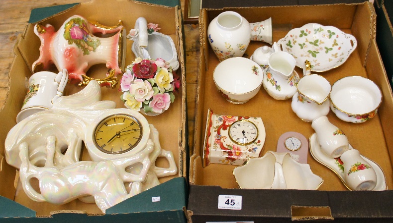 A collection of pottery to