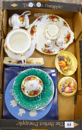 A collection of pottery to