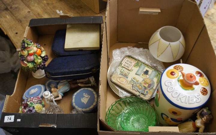 A collection of pottery to