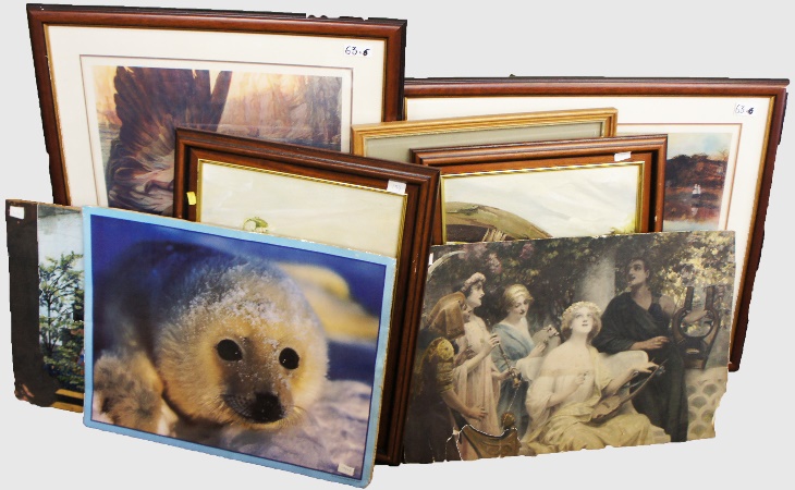 A collection of prints The Lament