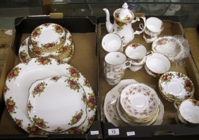 A collection of Royal Albert Old