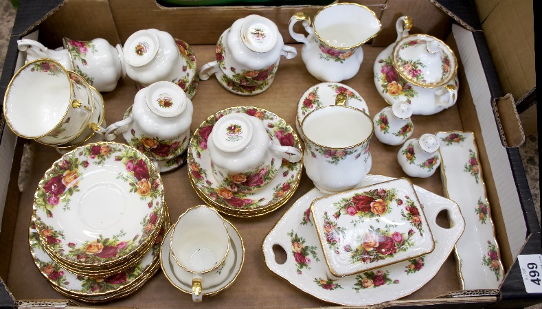 A Collection of Royal Albert Old