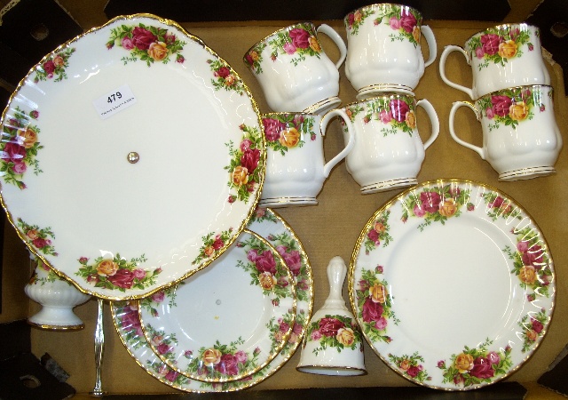 A collection of Royal Albert Old