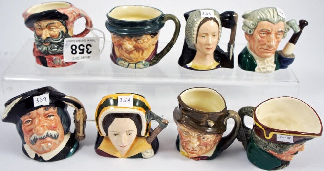 A collection of Royal Doulton