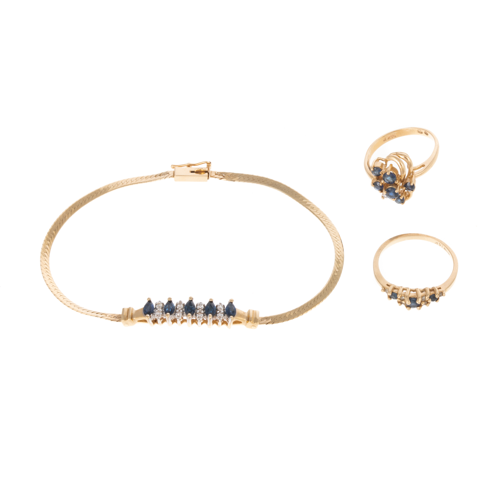 A COLLECTION OF SAPPHIRE &