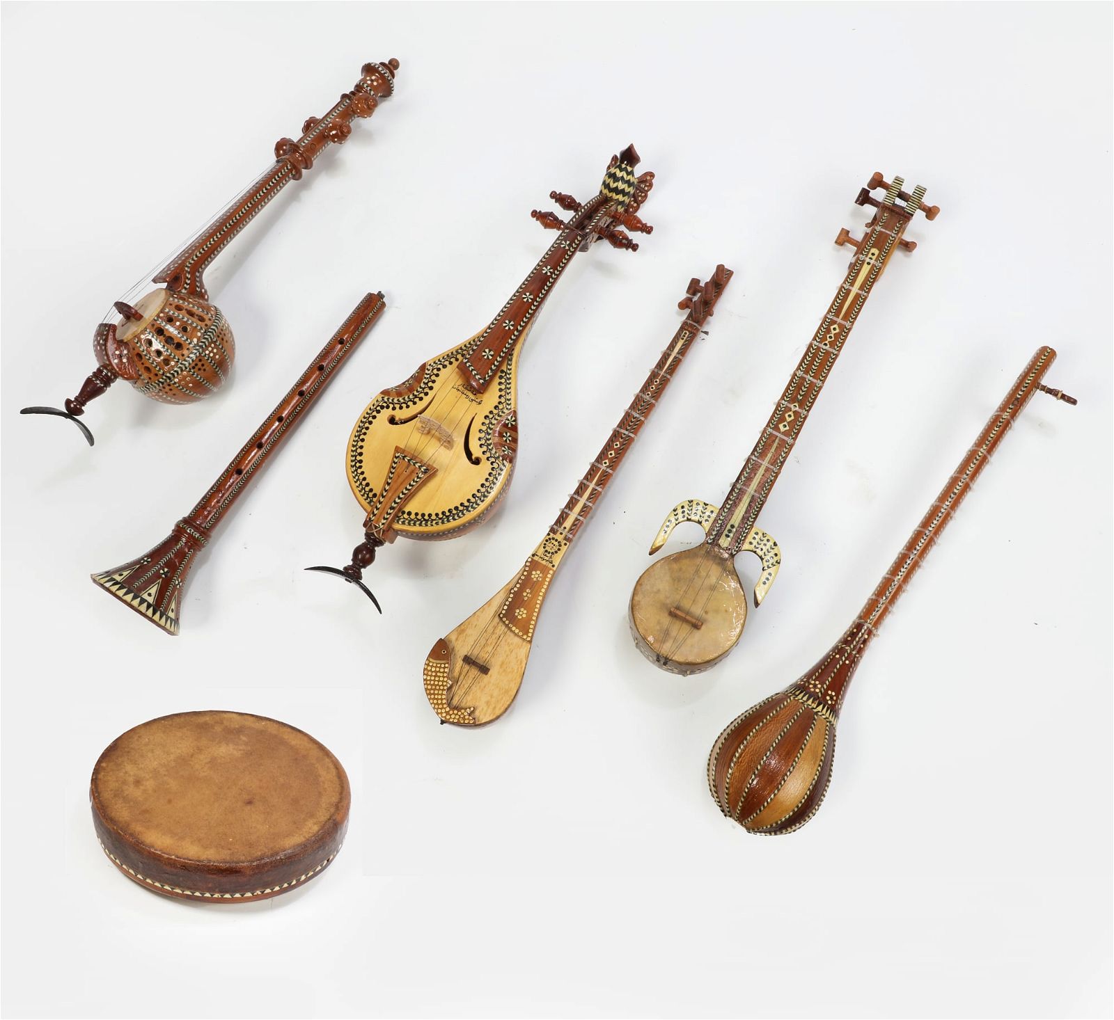 A COLLECTION OF SEVEN KASHGAR