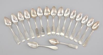 A Collection of Seventeen Antique