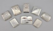 A Collection of Silver Cigaret