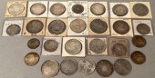 A collection Of Silver Coins F