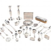 A Collection of Silver Serving