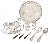 A Collection of Silverplate Ar
