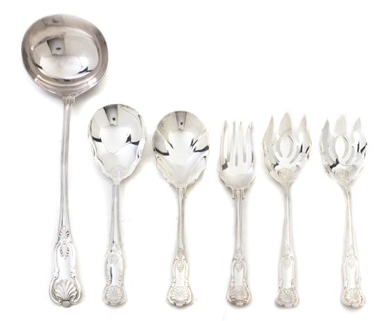 A Collection of Silverplate Serving