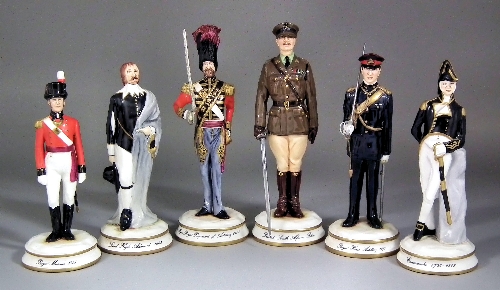 A collection of six modern