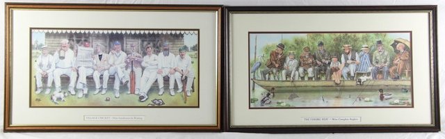 A collection of six sporting and