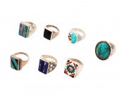 A COLLECTION OF SOUTHWEST RING