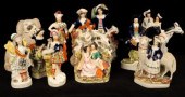 A collection of Staffordshire