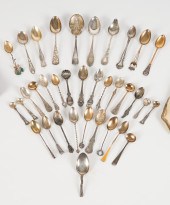 A collection of sterling souve