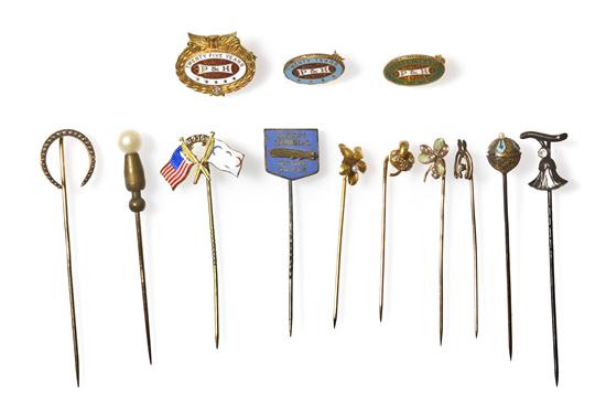A Collection of Stick Pins