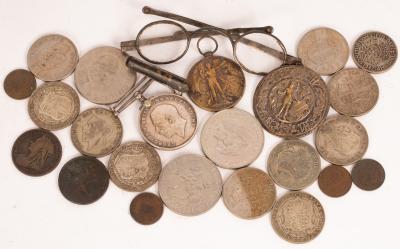 A collection of sundry coins,