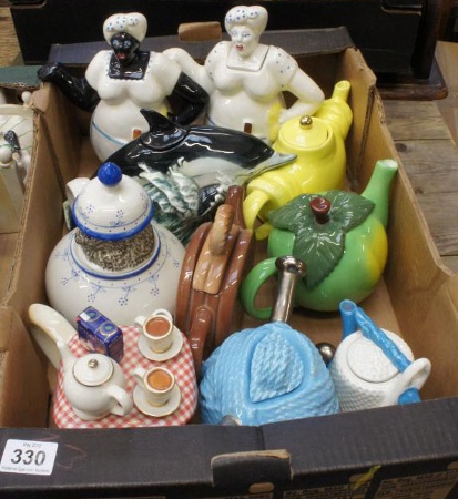 A collection of Tea Pots from